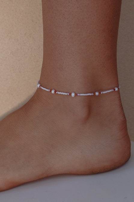 Sunset Sol Anklet- Gold Fill