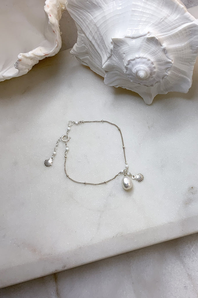 Pearl Satellite Bracelet - Sterling Silver