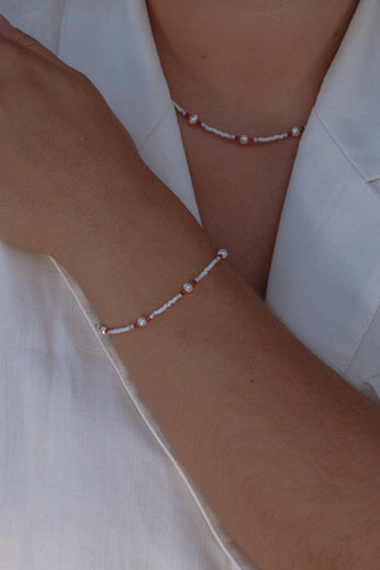 Sunset Sol Bracelet- Sterling Silver