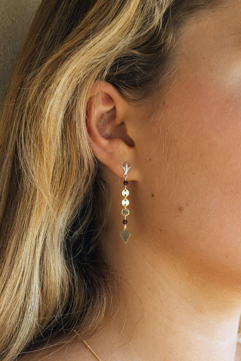 Gold Fill High As A Kite Studs, Earrings with  by Lunarsea Designs