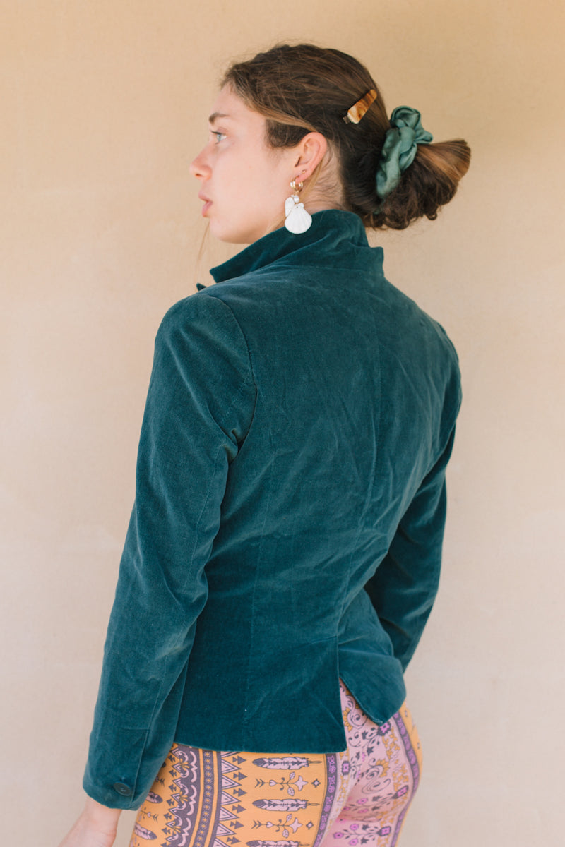 Jacket - Emerald Velvet