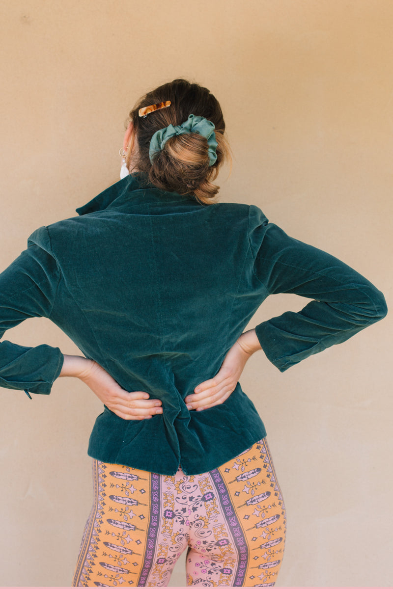 Jacket - Emerald Velvet