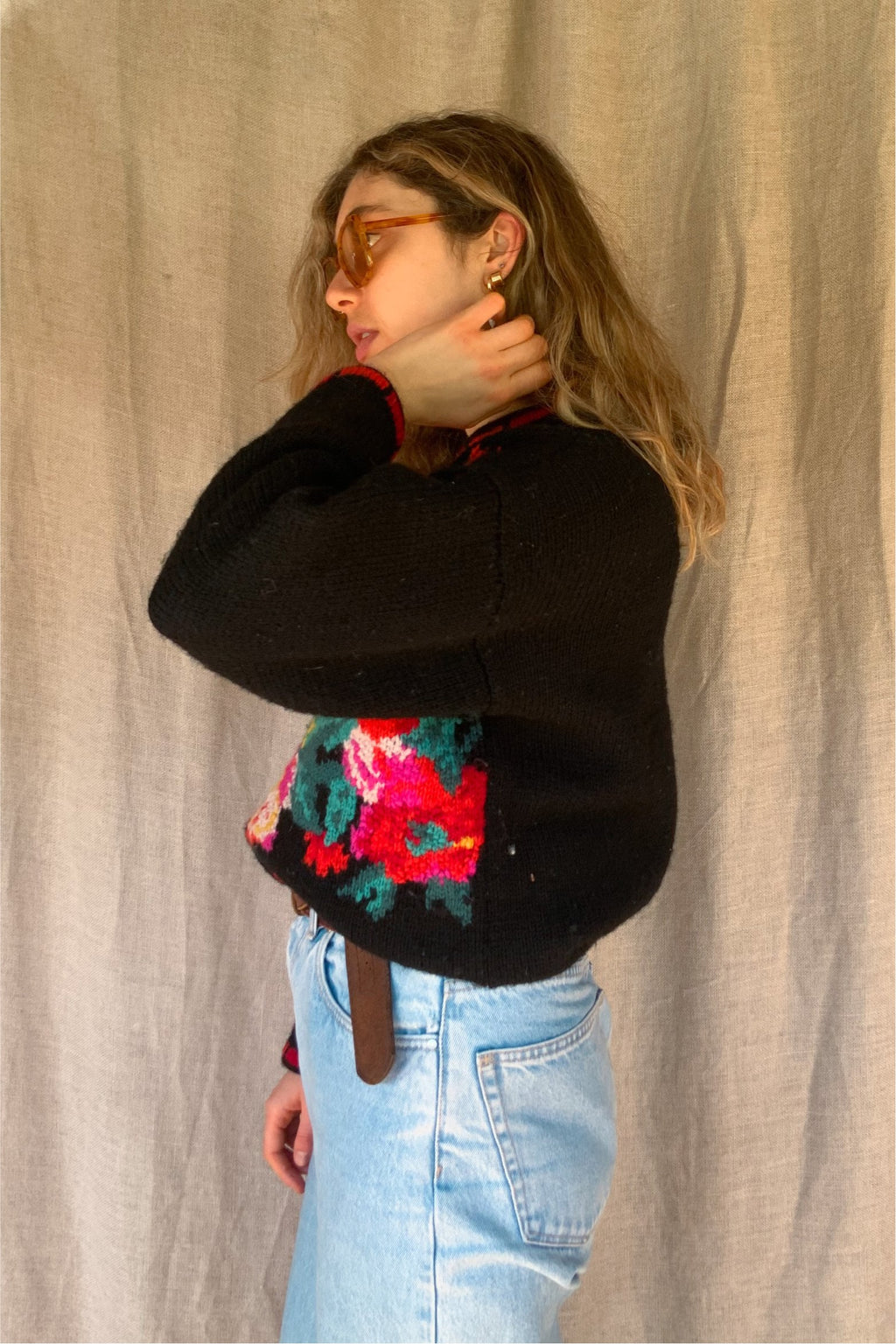 Midnight Garden Sweater