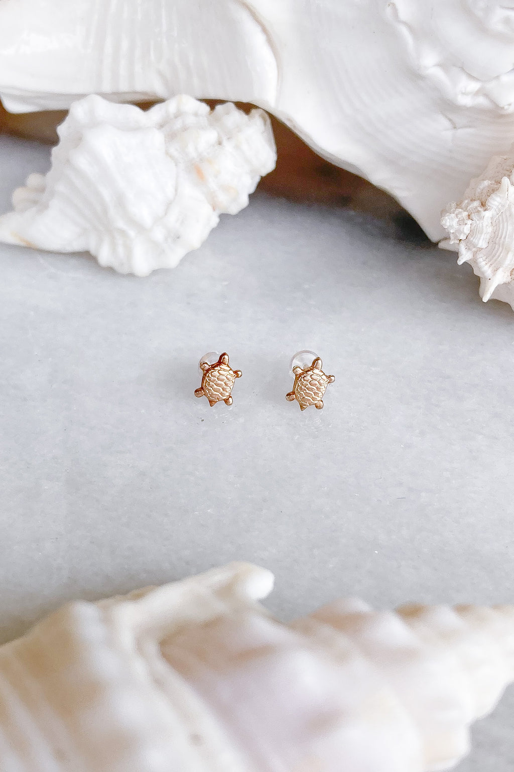 turtle gold fill studs 