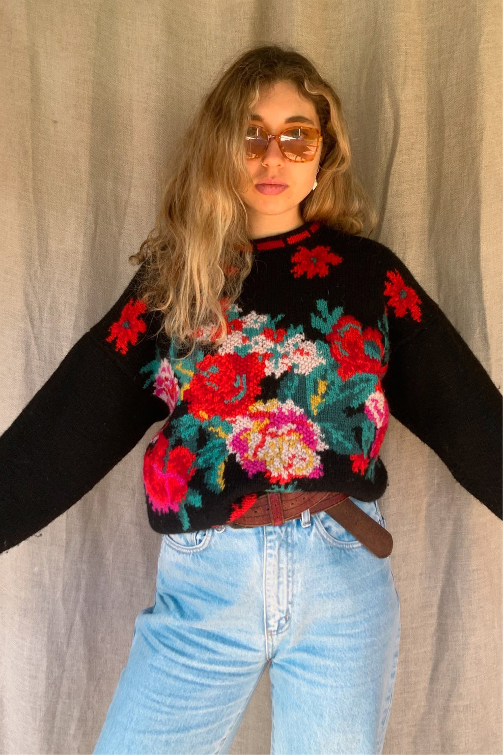 Midnight Garden Sweater