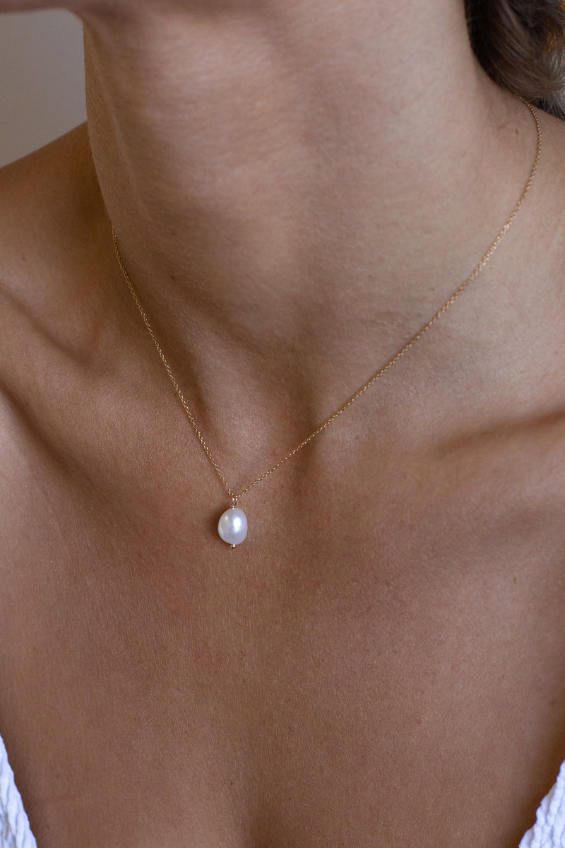 Pearl Necklace - Gold Fill