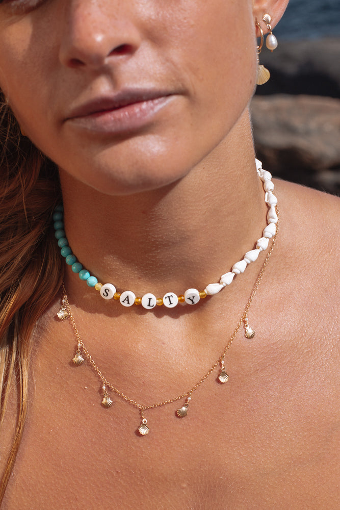 SALTY Choker - Gold Fill