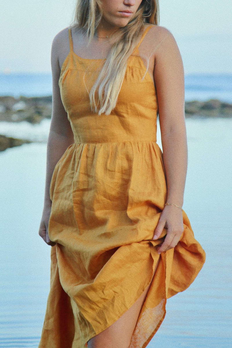 The Dress - Sunflower Linen