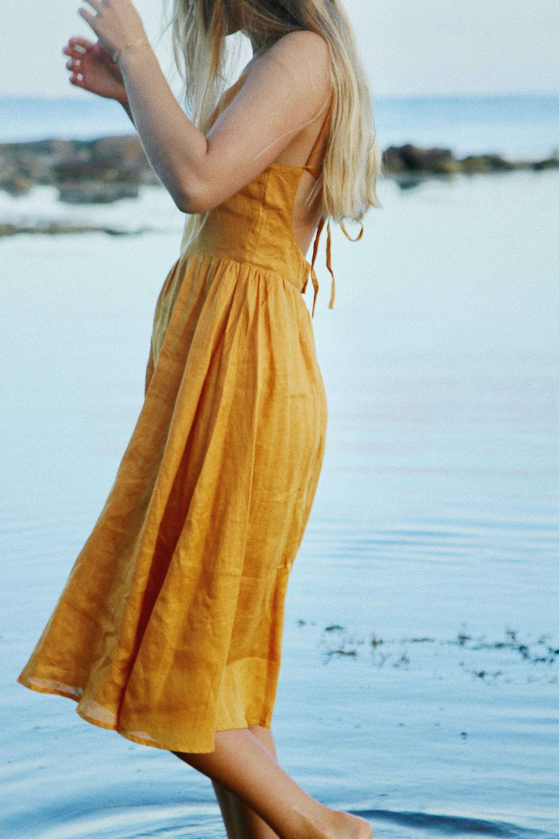 The Dress - Sunflower Linen